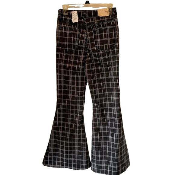 Altar'd State NWT Women's Ciara Retro Striped Flare Jeans High Waisted Sz 26 - Picture 3 of 12